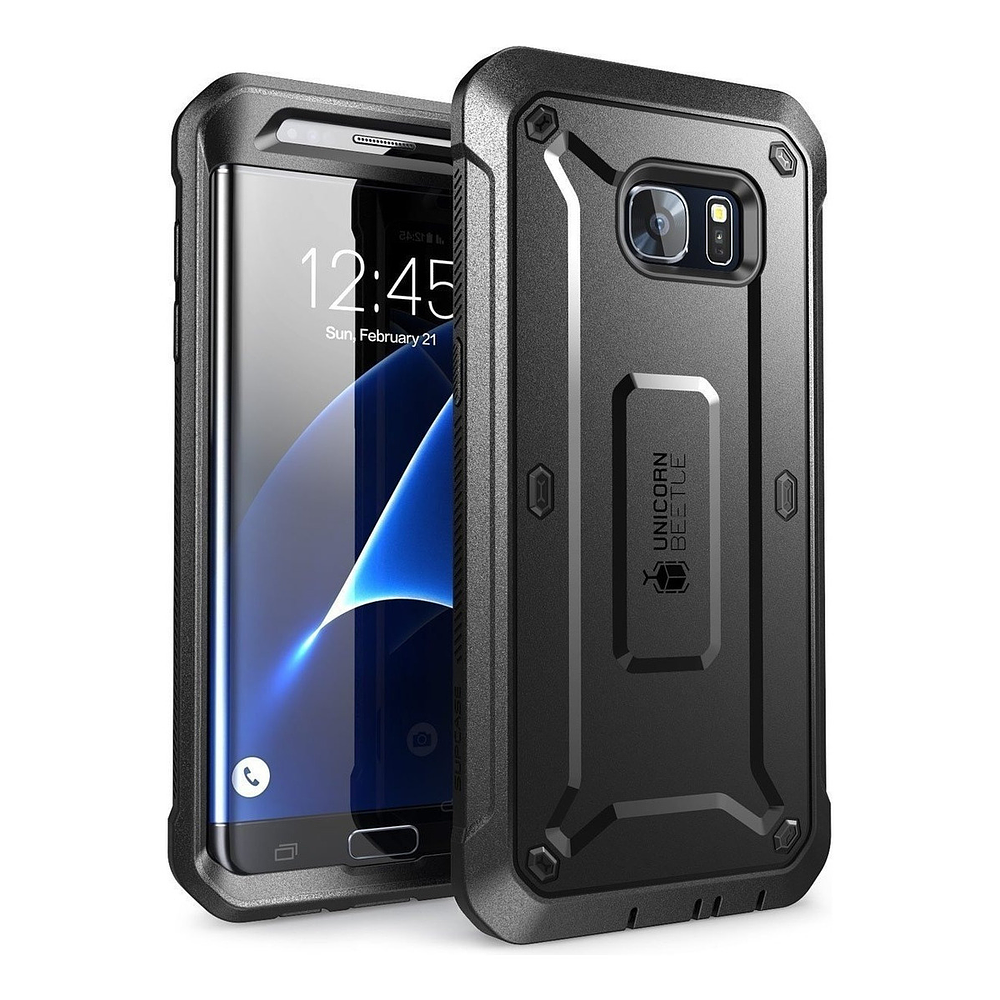 Case Supcase Para Galaxy S7 Edge Protector 360° C/ Gancho 1