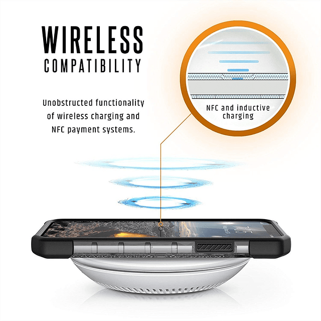 Case Funda Uag Plasma Ice Mil-std Para iPhone X Xs 5.8