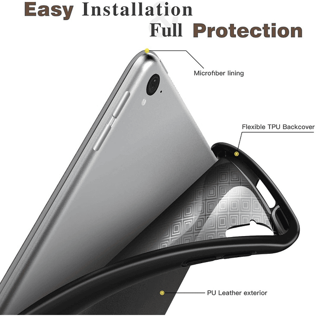 Moko Case Para iPad Pro 9.7 2016 A1673 A1674 C/ Pen Holder