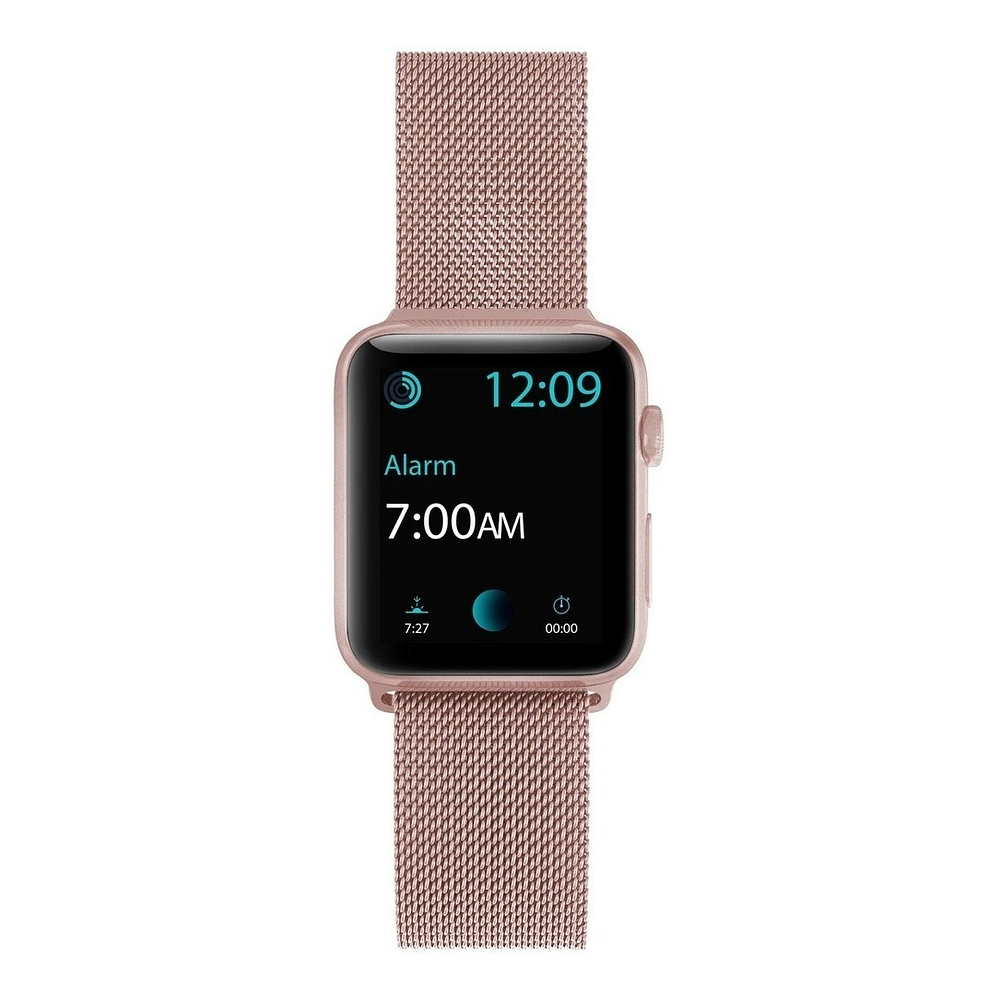 Correa Acero X-doria Compatible Con Apple Watch 41mm Rosa 7