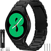 Goldtoluck Correa Metal Acero Para Galaxy Watch4 44mm Negro