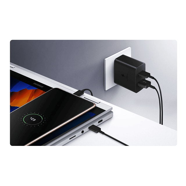 Cargador Samsung 35watts Duo Para Galaxy Note 10 Plus