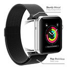 Correa Acero X-doria Compatible Con Apple Watch 42mm Negro 3