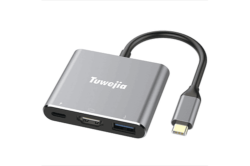 Adaptador Hub Tuwejia Usb C Hdmi Para Macbook Air M1 A2337