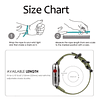 Correa Nylon Fintie Compatible Con Apple Watch Serie 4 5 6 Se 1/2 44mm Olivo