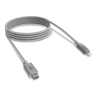 Cable Puregear Mfi Lightning Usb-c De Nylon Trenzado (3m) 5