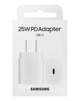 Samsung Cargador 25watts Para Galaxy A55 A35 A54 A34 A53 A33 A73