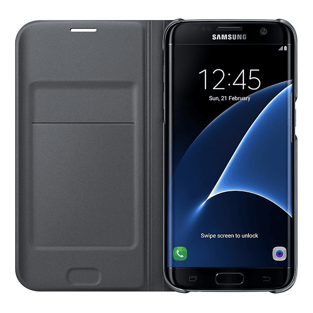 Samsung Flip Wallet Cover Para Galaxy S7 Edge