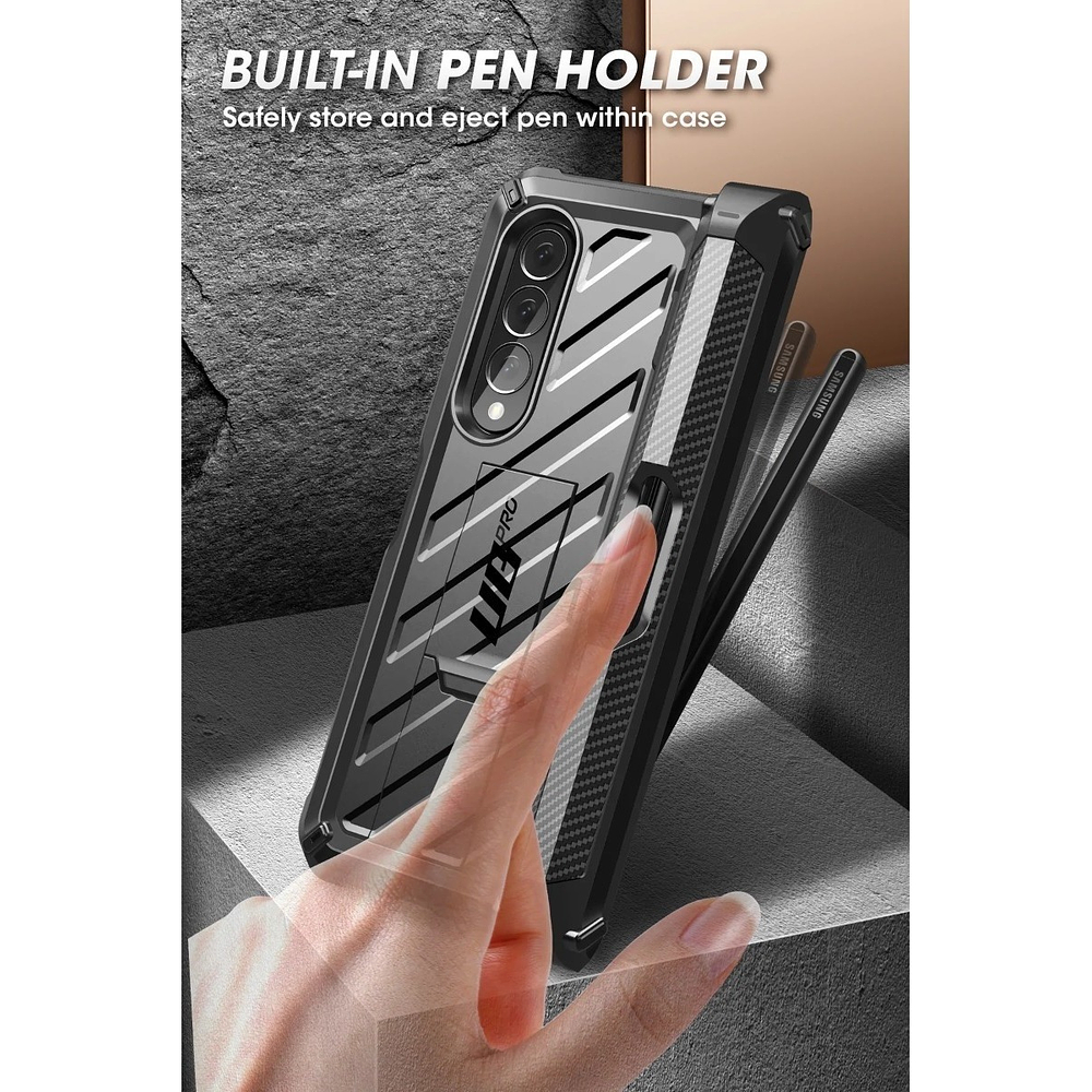 Case 360° Supcase Para Galaxy Z Fold 4 Fold4 Con Pen Holder 6