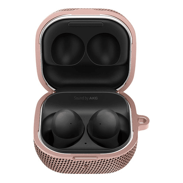 Case Spigen Classic Fit Para Galaxy Buds Fe (2023) Rosa Oro