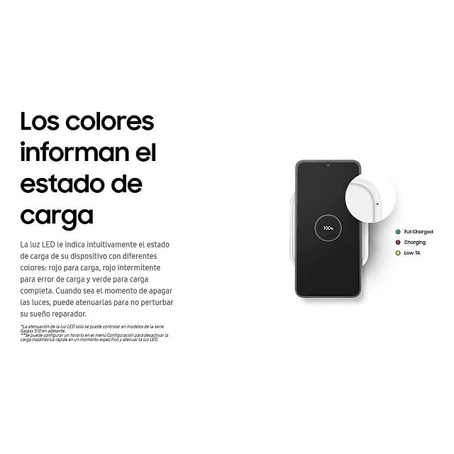 Samsung Cargador Inalámbrico Super Fast Wireless Charger Pad 15w Para Galaxy S24 Plus Ultra