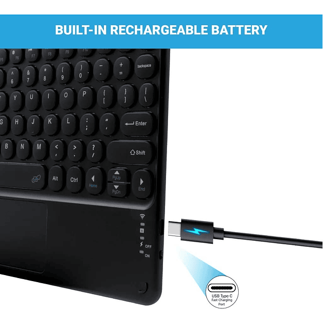 Teclado Portátil Touchpad Para iPad Pro 10.5 A1701 A1709