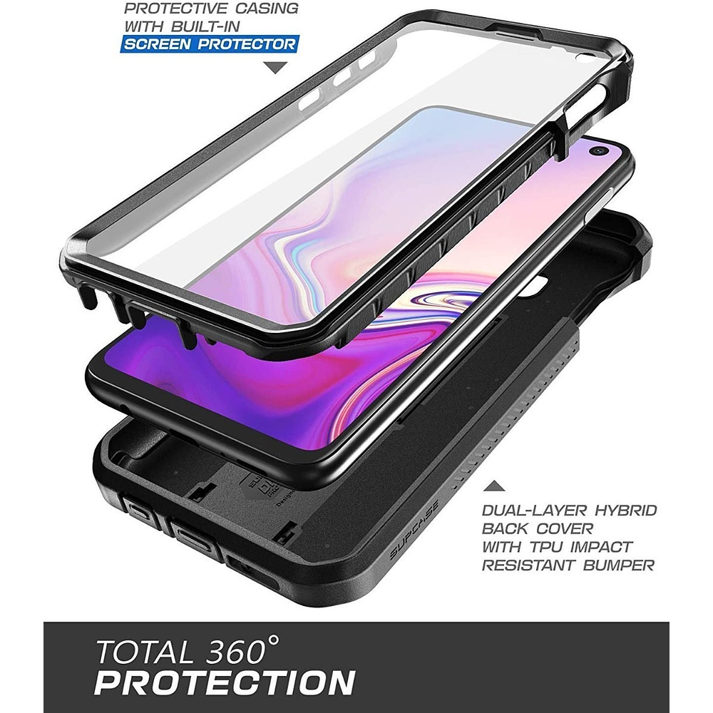 Case Supcase Para Galaxy S10e Protector 360° Con Apoyo 5