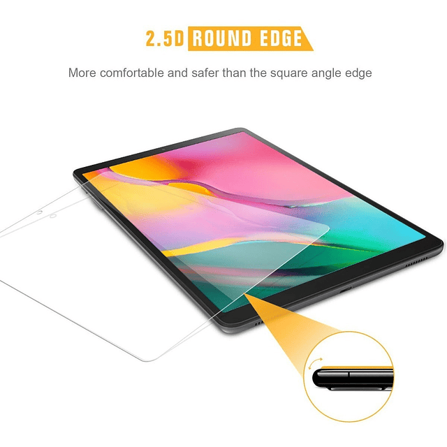 Mica Vidrio Templado Para Galaxy Tab A 10.1 2019 T510 T515
