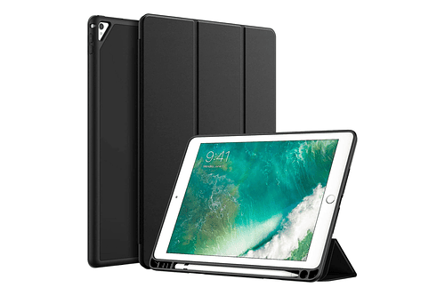 Smart Case Para iPad 9.7 6ta Gen A1893 A1954 Funda Negra