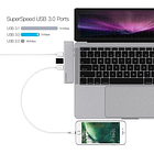 Hub Adaptador Dodocool Usb C Para Macbook Pro 14 A2918 A2992 7