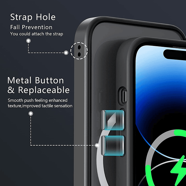 Case Benks Magclap Mist Magsafe Para iPhone 13 Pro 6.1