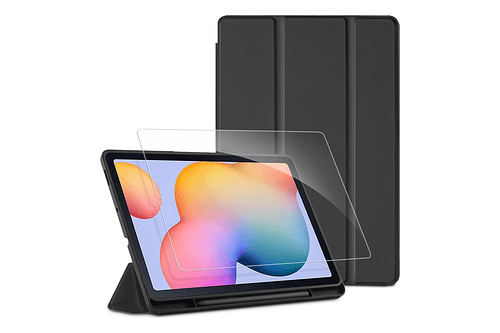 Case + Mica Para Galaxy Tab S6 Lite P610 P615 (2020) / P613 P619 (2022) / P620 P625 (2024) 2units