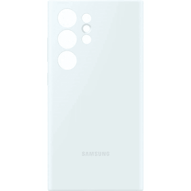 Case Samsung Silicone Cover Para Galaxy S24 Ultra Blanco