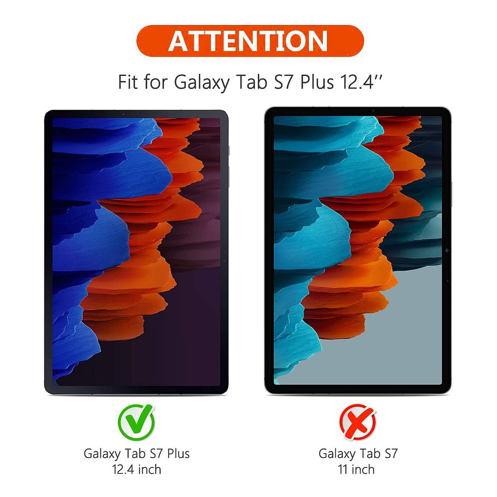 Mica De Vidrio 9h Para Galaxy Tab S9 Plus 12.4 X810 X816 2