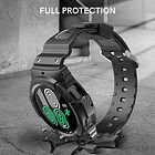 Correa + Case Vevexiao Rugged Para Galaxy Watch4 40mm Negro 6