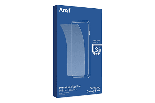 Mica Protector De Pantalla Arq1 Para Galaxy S10 Plus 3-pack 2019