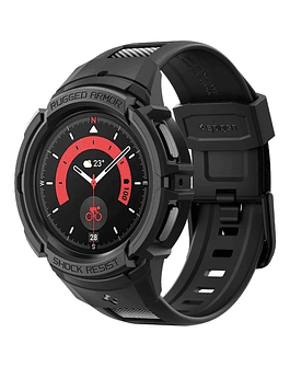 Case Spigen Rugged Armor Pro Para Galaxy Watch5 Pro 45mm