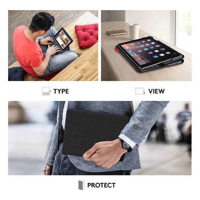 Teclado Logitech Ultrathin @ iPad 9.7 5gen A1822 A1823 (Usado)