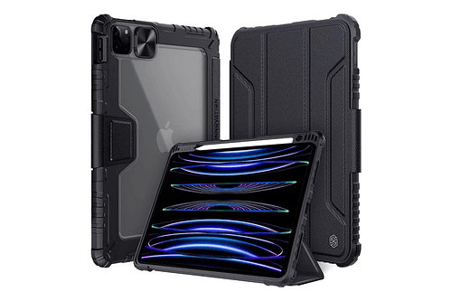 Case Nillkin Bumper Para iPad Pro 11 2021 A2377 A2459 Negro