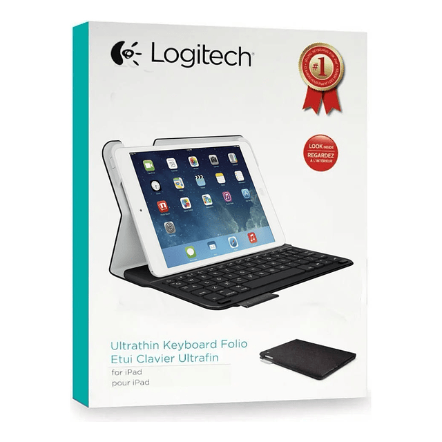 Teclado Logitech Ultrathin Para iPad Mini 1 2 3 A1489 A1490