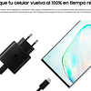 Cargador de Pared Samsung 45watts Para Galaxy Note 20 Ultra 45W (Punta Redonda) (Versión 2020 con Cable USB-C 1.20 metros)