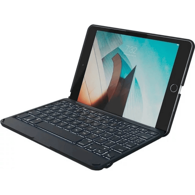 Case Con Teclado Zagg Folio Para iPad Mini 5 Gen A2133 A2124