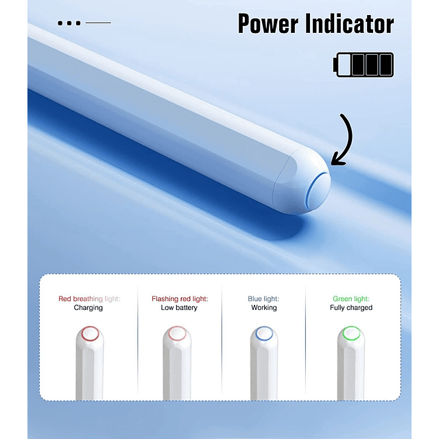 Moko Pencil Lápiz Imantado Para iPad Pro 12.9 M2 A2437 A2766