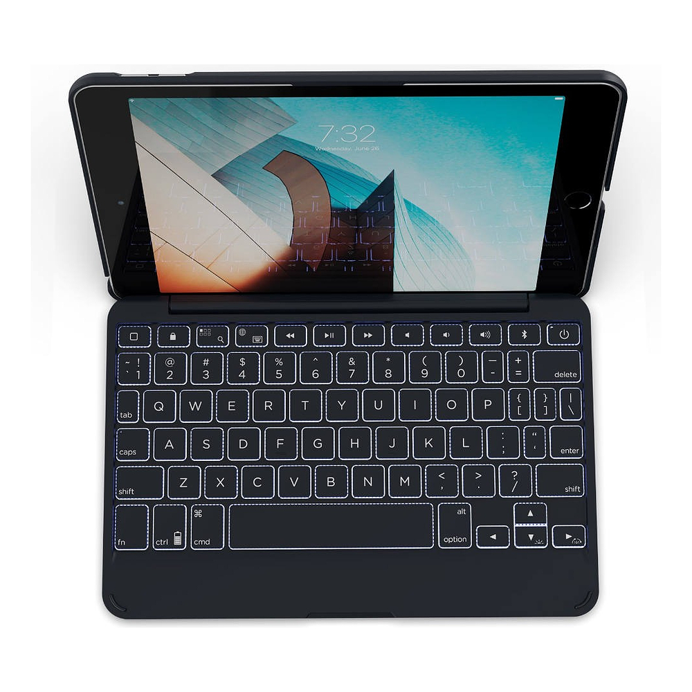 Case Con Teclado Zagg Folio Para iPad Mini 5 Gen A2133 A2124 9