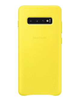 Case Samsung Leather Cover Para Galaxy S10 Plus De Cuero