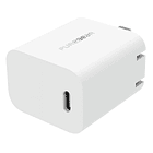 Puregear Cargador De Pared 20w Para iPhone 13 Pro Max 6.7 / iPhone 13 Pro 6.1 / iPhone 13 Normal 6.1 / iPhone 13 Mini 5.4 Blanco (Solo Cubo Sin Caja) 6