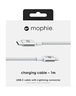 Cable Mophie Lightning Usb C Para iPhone 11 / Pro / Max *1m