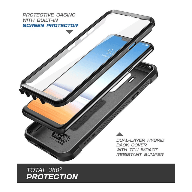 Case Supcase Para LG G7 G6 Thinq Protector 360° C/ Gancho