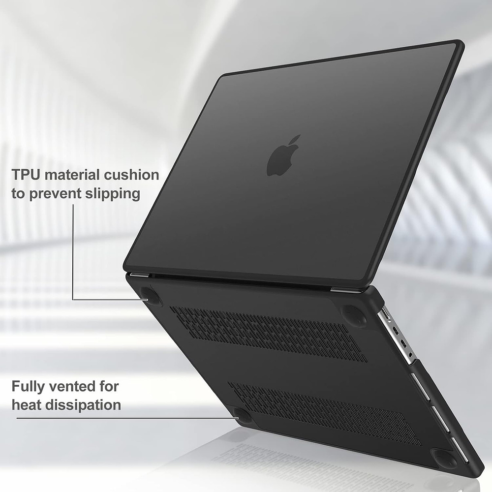 Case Procase Hardshell Para Macbook Pro 16 A2991 M3 Pro Max 4