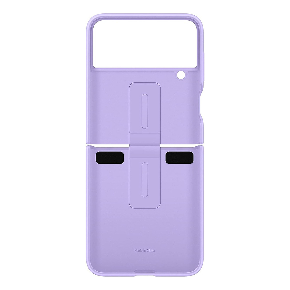 Case Samsung Silicone Cover Galaxy Z Flip 4 Flip4 Purple 3