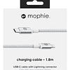 Cable Mophie Lightning Usb C Para iPhone 13 / Pro / Max 1.8m