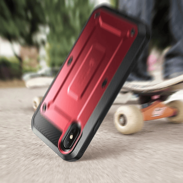 Case Supcase Para iPhone X / Xs 5.8 Protector 360° C/ Gancho