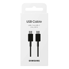 Samsung Cable Usb C 60w 3a 1.8m Para Galaxy Z Fold5 Fold 5 Fold6  Fold 6 7