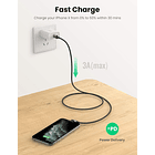 Ugreen Cable Lightning 2m Usb C Para iPhone 11 / Pro / Max 5