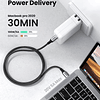 Cable Ugreen Usb-c 100w 2m Para Galaxy Tab S9 Fe 10.9 X510