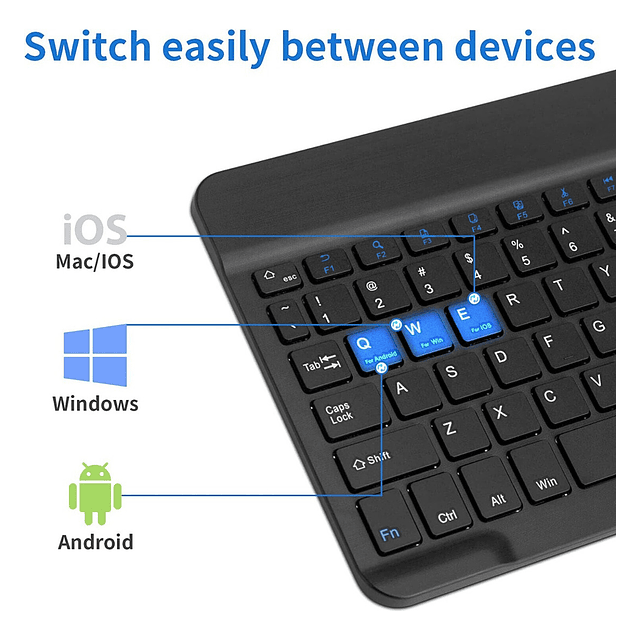 Teclado Portátil Bluetooth Para iPad Mini 4 A1550 A1538