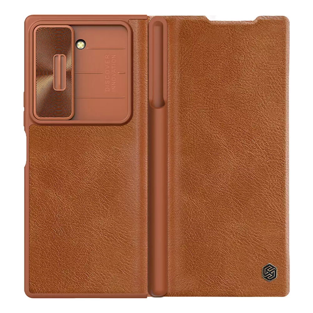 Case Nillkin Para Galaxy Z Fold 6 Fold6 Con Portalapiz Camel 5