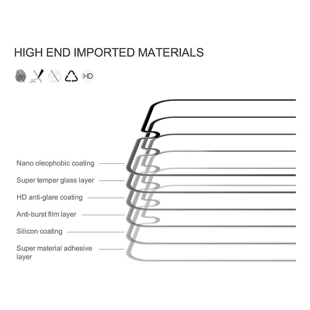 Mica Protector Glass Templado 21d  Para Galaxy A34 (2023) 8