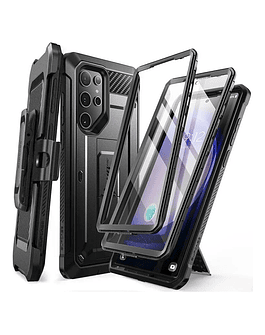 Case Supcase Para Galaxy S24 Ultra 2024 Protector 360° Negro