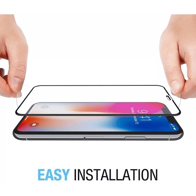 Protector Pantalla Completa 9d  Para iPhone X Xs Max Xr